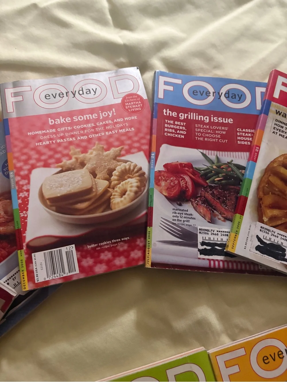7 Everyday Food Magazines